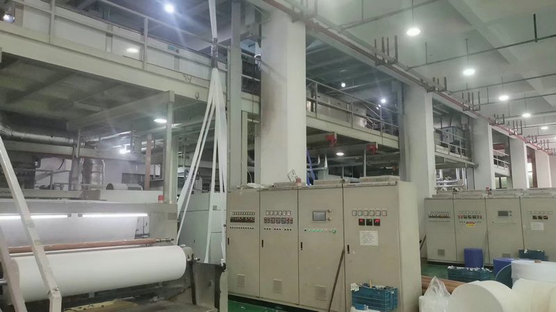 Non-woven production line