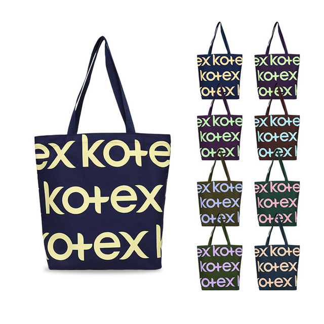 Custom Logo Printed Recycled 100% Plain Cotton Canvas Tote Bag With Pockets Reusable Grocery Shopping Bag