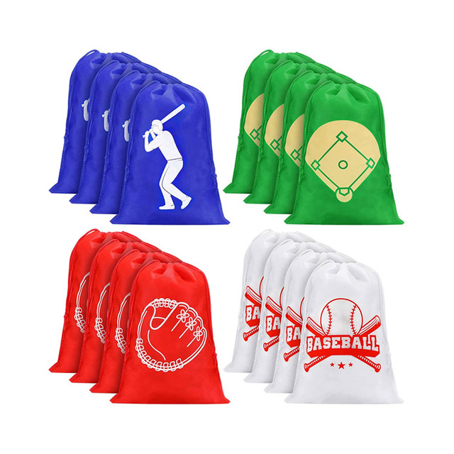 Custom logo Factory Price Promotional Small Pouch Bags Gift Kids Sports Colors Nylon String Non Woven Drawstring Gym Bag