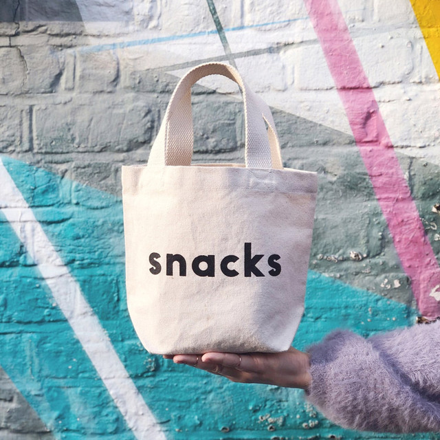 Wholesale Promotional Custom Logo Reusable White Mini Cotton Canvas Tote Bag Natural Muslin Small Cotton Fabric Shopping Bag