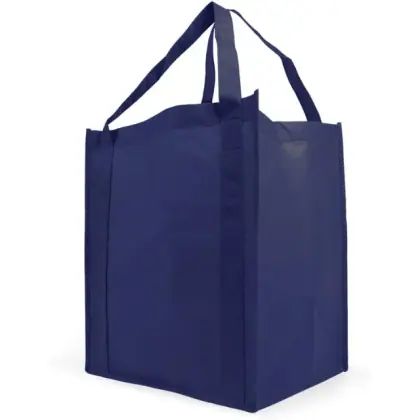 Custom Large Reusable Shopping Bag Eco Friendly Promotional Non Woven Tote Grocery Bag With Logo