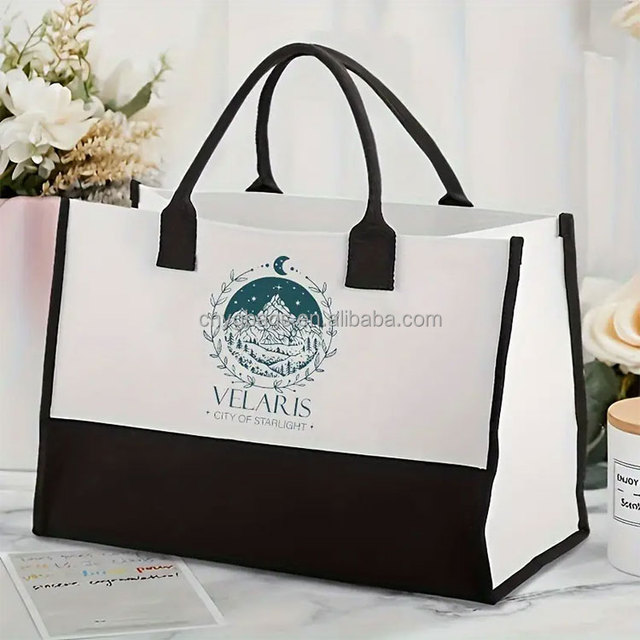 Heavy Duty 16 18 20 Oz Thick Cotton Fabric Large Tote Bag Canvas Bags Plain Customized Canvas Bag With Zipper and Inner Pocket
