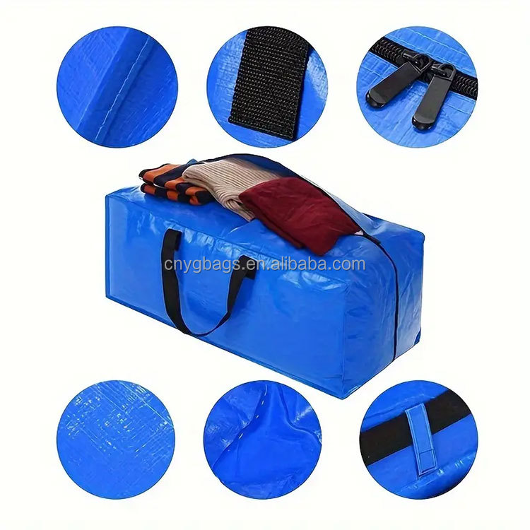 Extra Waterproof Moisture-proof Shopping Storage Bags Extra Large Capacity Waterproof Heavy Duty Moving Bags