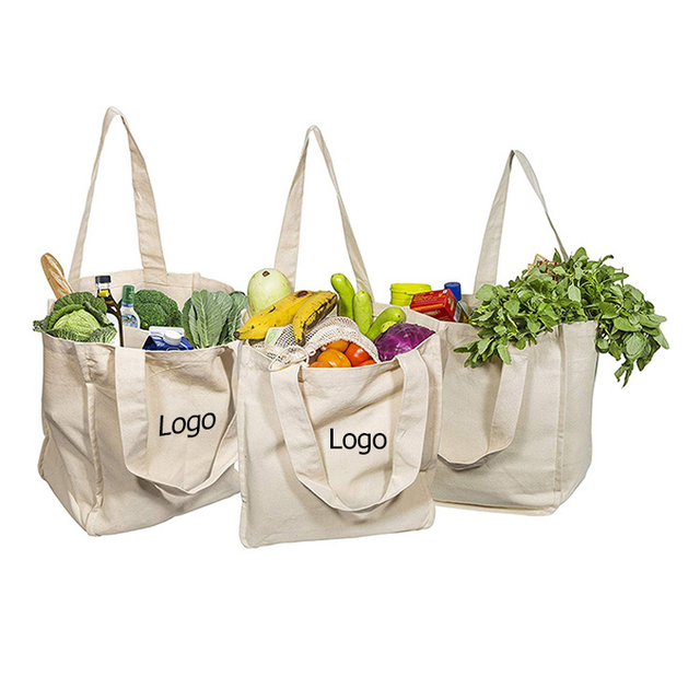 Top Quality Promotional Canvas Drawstring Bucket Bag Luxury Brand Canvas Bag Cotton Canvas Bags