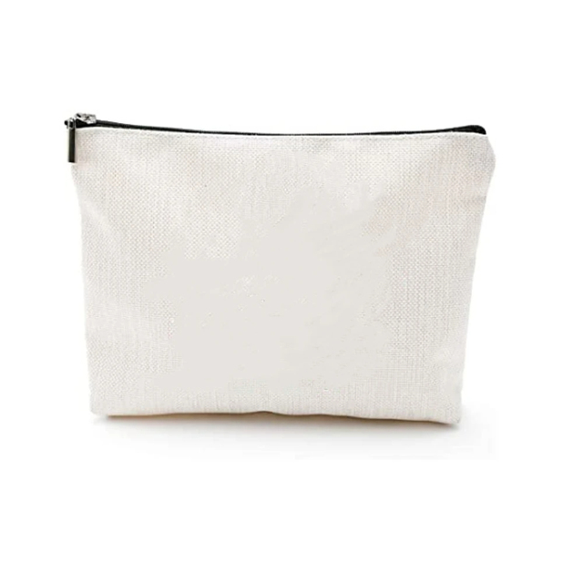 Blank Multicoloured Cotton Canvas Zip Make-Up Bag High Quality Skincare Make-Up Bottle Jewelry Cosmetic Bag With Zipper