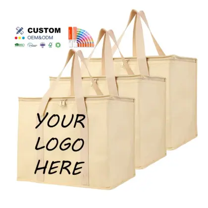 Customized Picnic Cooler Backpack Bag Insulated Bag Cooler Large Capacity Reusable Reefer Bags