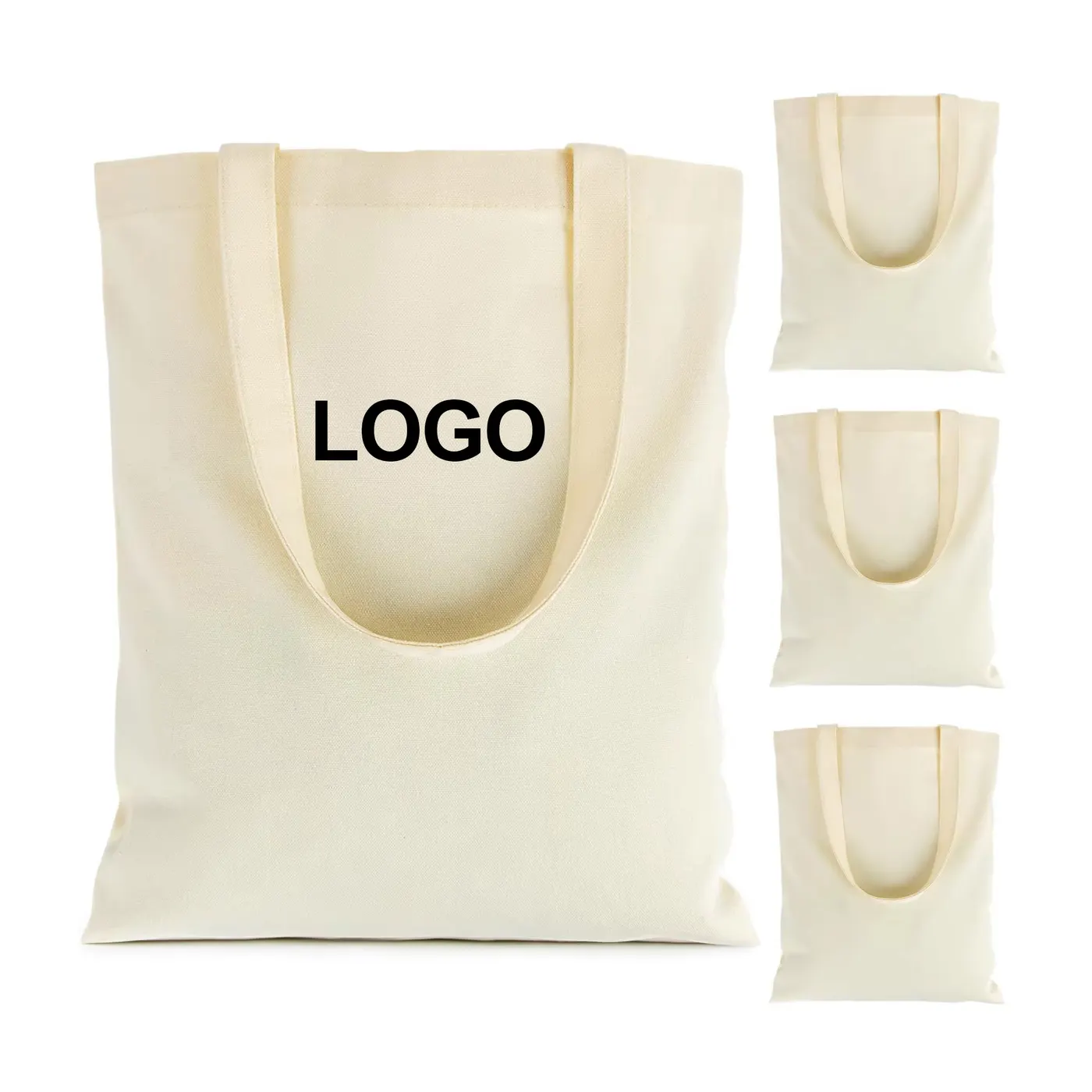 Factory Wholesale High Quality Custom Canvas Bag for Shopping Eco Friendly Recycle Cotton Tote Bag