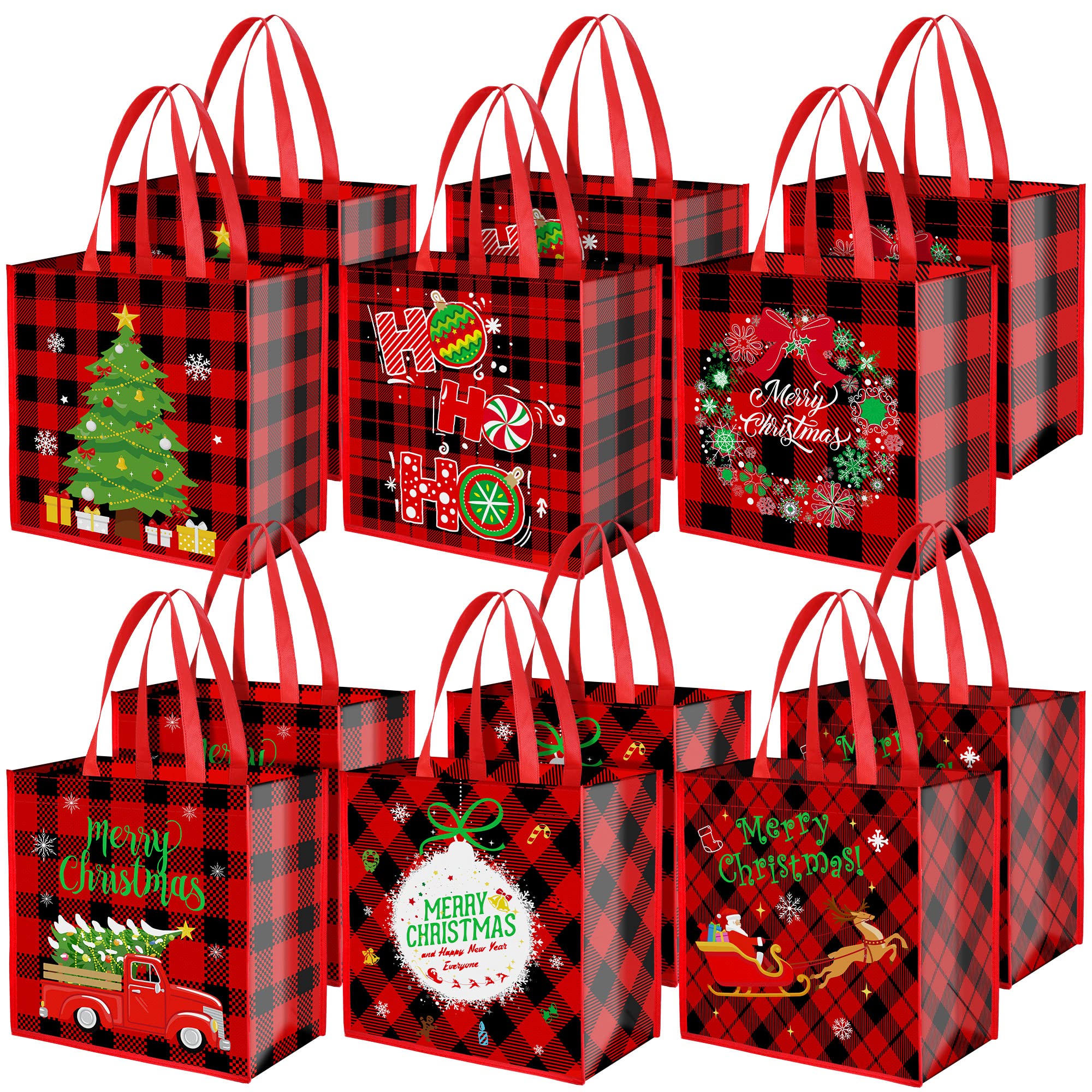 Custom Eco-Friendly Non Woven Recycled Christmas Kids Design Letter Pattern China Gift Packaging Bag Stylish Shopping Bags