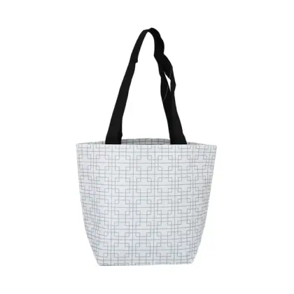 Top Grade Reusable Fashion Rpet Tote Bag Eco Friendly Rpet Shopping Bag,Custom Logo Printed Rpet Bag