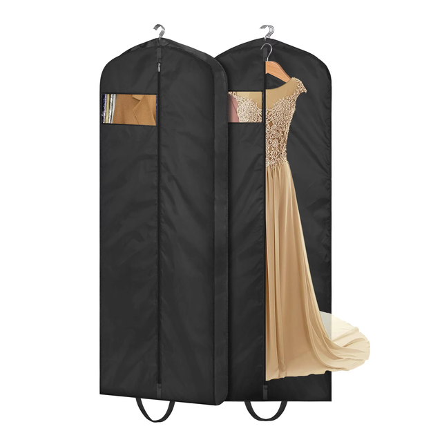 Long Garment Suit Bags Travel Dress Bags Wedding Dress Cover Waterproof Clothing Bags Non Woven Storage Clothes Protector