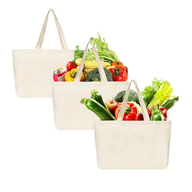Top Quality Wholesale Custom Tote Bag Eco-Friendly Blank Craft Shopping Washable Foldable Bag for Everyday Use