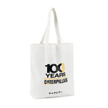 Custom Printed Cotton Tote Shopping Bag Wholesale Large Capacity Multi-Function Reusable Eco Friendly Promotional Gift Use